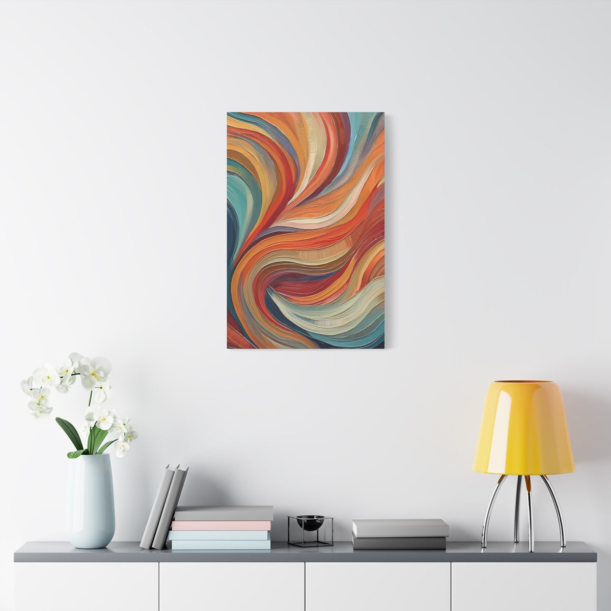 Abstract Oil Painting Print Canvas 20x24,20x30,24x30 24x32,24x36,30x40 32x48,36x48,40x60 Pine-Wood Inner Frame ABS-99
