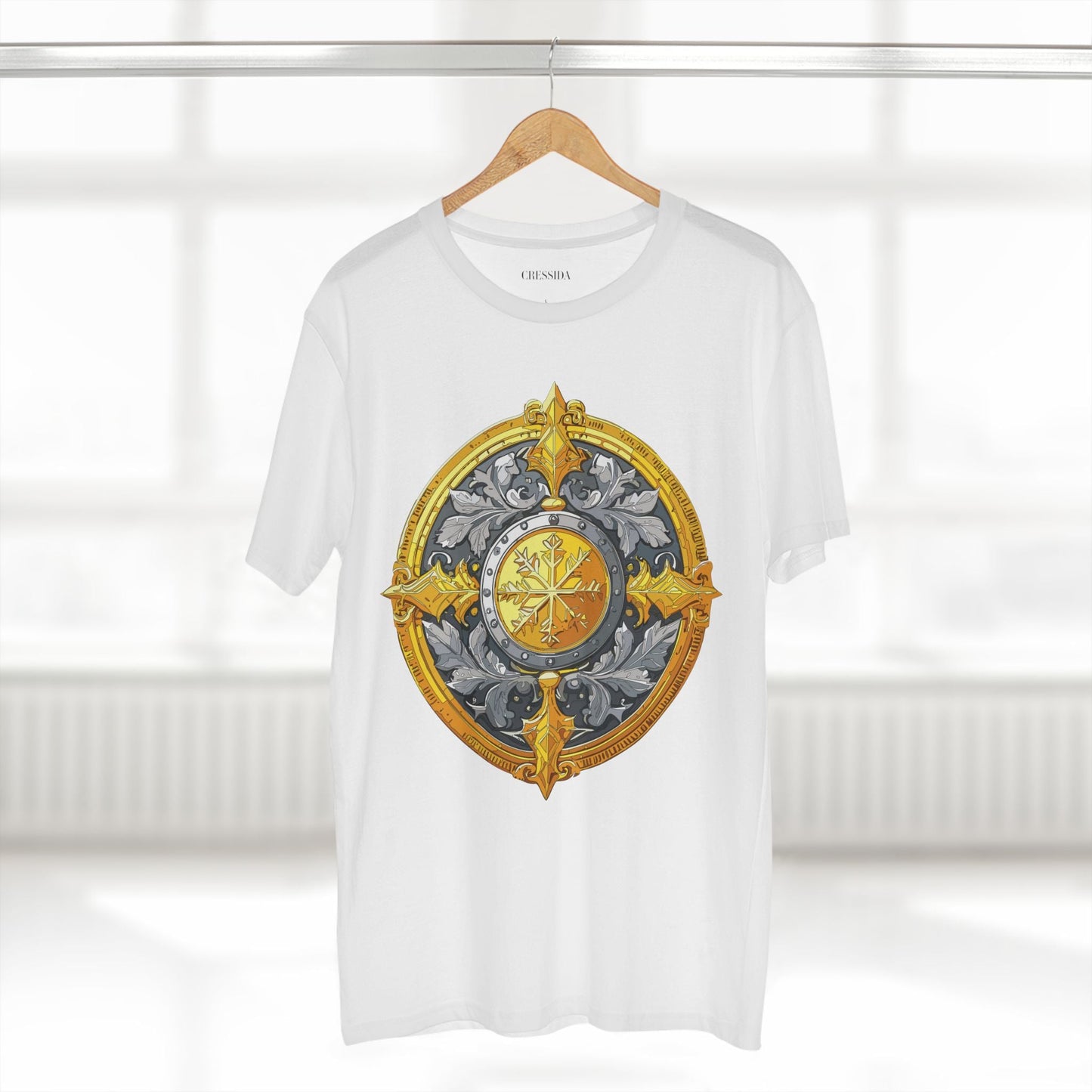 Antique Gold Coin Graphic Design T-Shirt Unisex 100 Cotton With Golden Print Artwork Tee 11