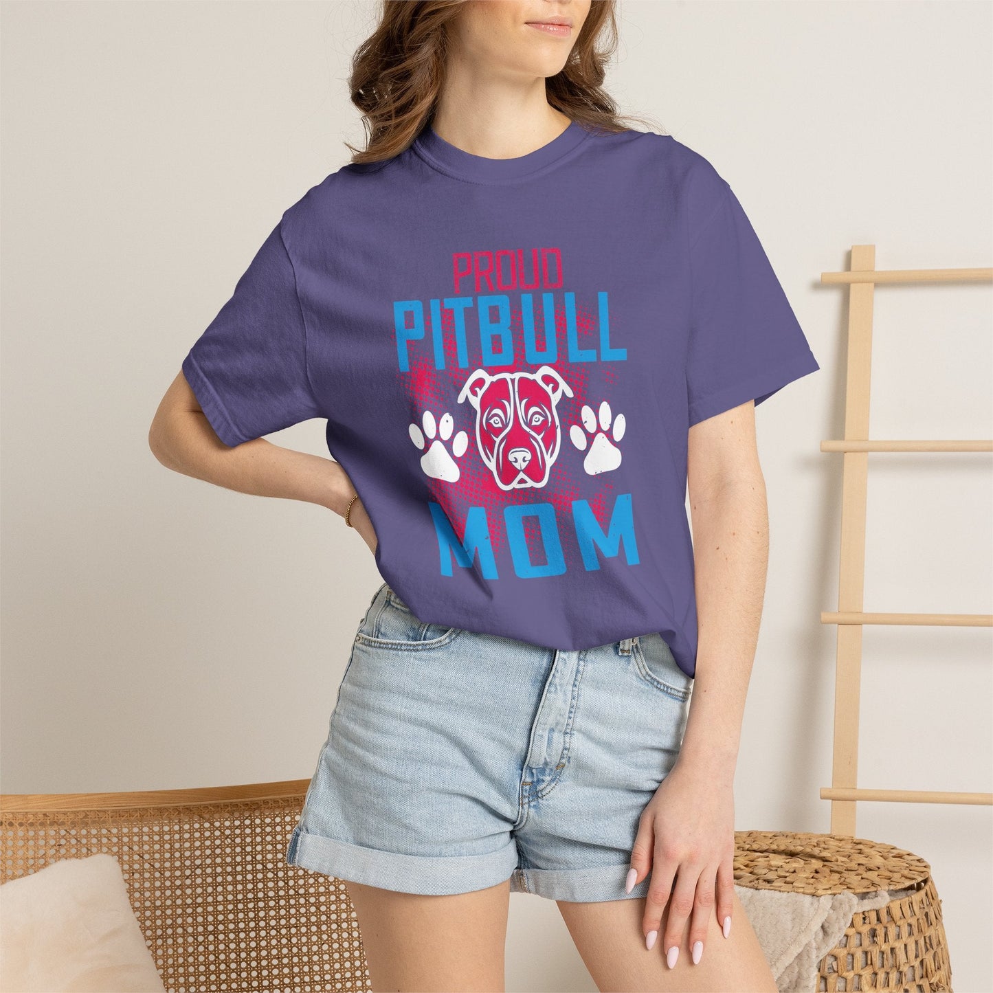 Mom T-shirt Mother Day Mama Tee Unisex Comfort Colors Garment-Dyed Cotton h91