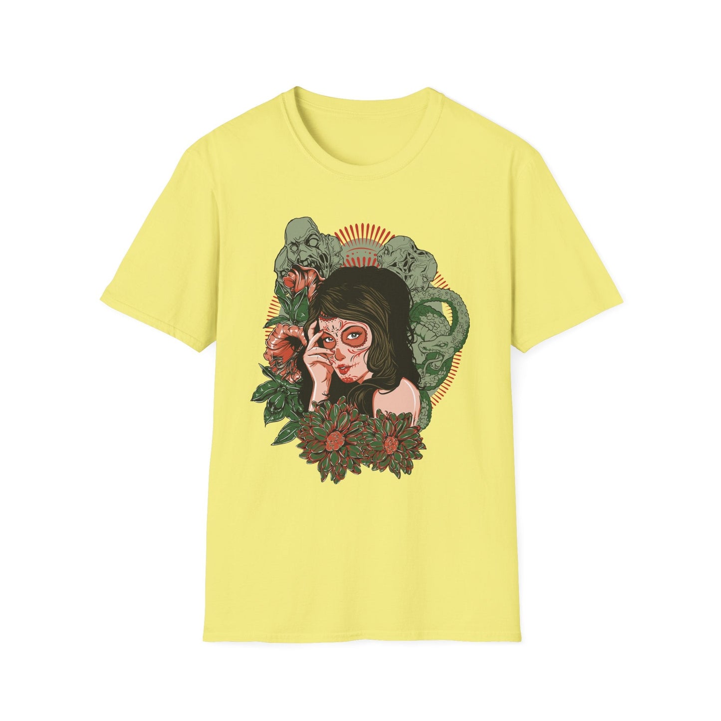 Art Design Graphic Tee Shirt Unisex Softstyle Cotton Art Shirt for Graphic Lovers