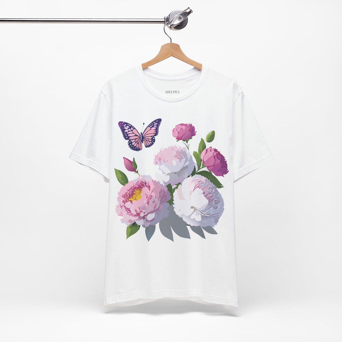 Floral Graphic Tee Shirt - Bella+Canvas Unisex 100 Cotton 39