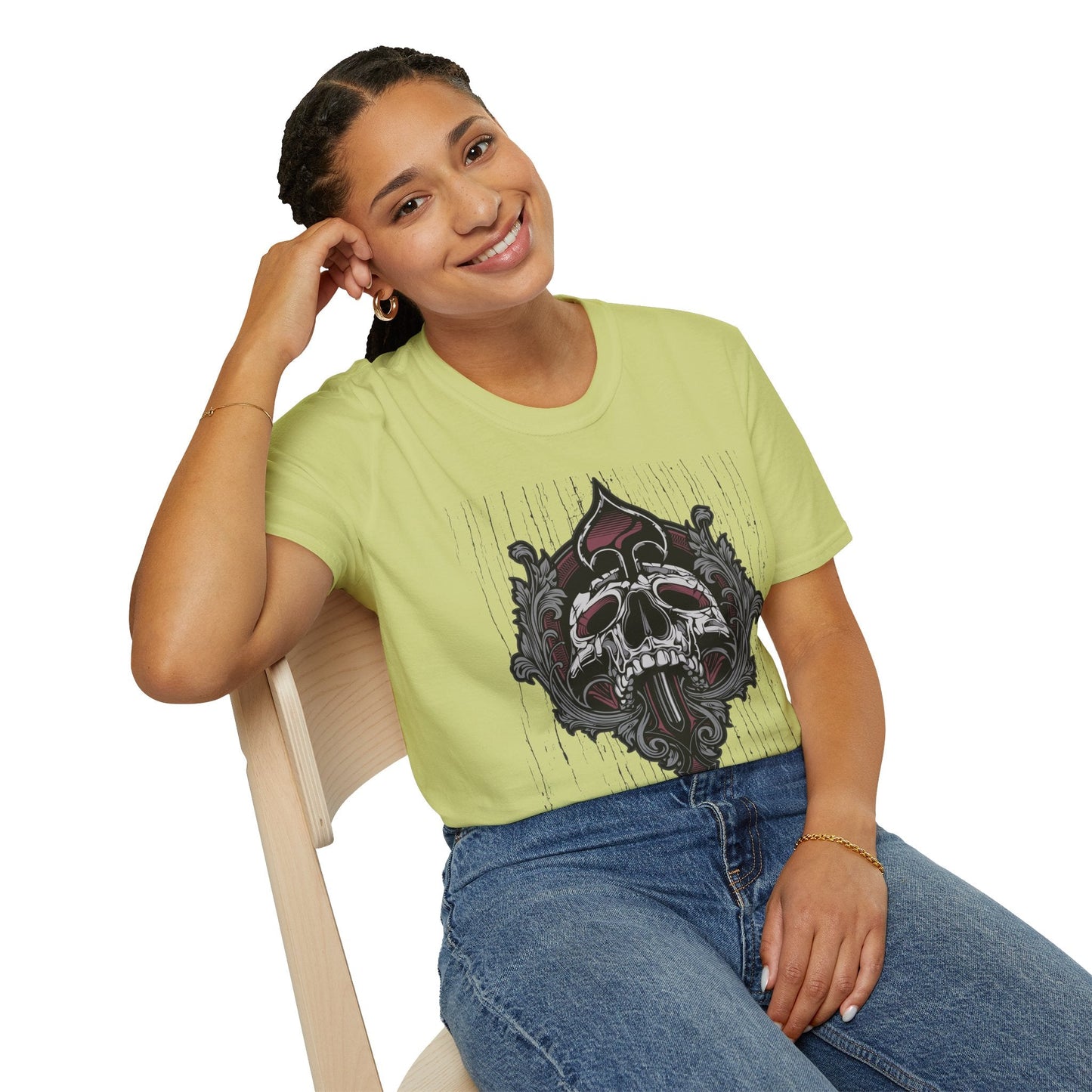Art Design Shirt Unisex Graphic Tee 100 Percent Cotton Softstyle Premium Quality Gildan 64000