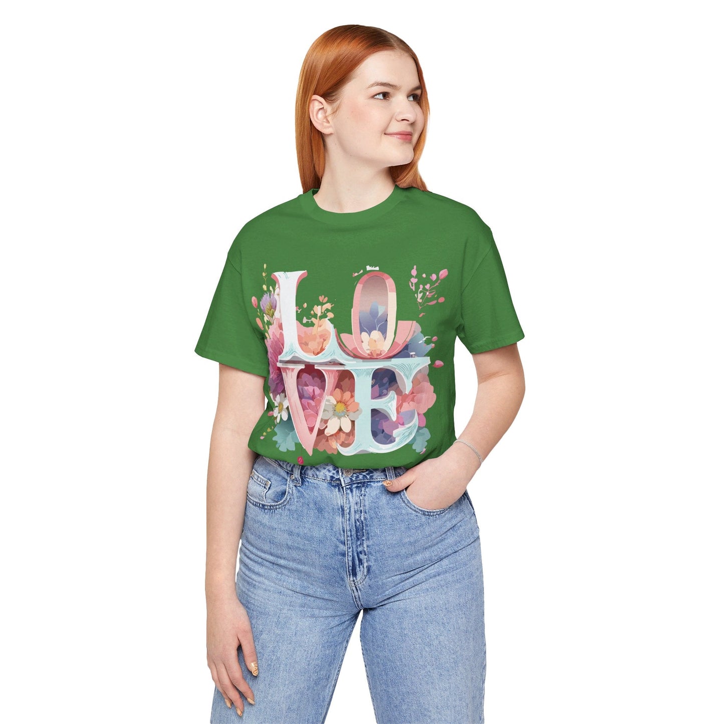 Valentine Graphic Tee Unisex Jersey Short Sleeve Art Design By Adelpha Vintage Inspired