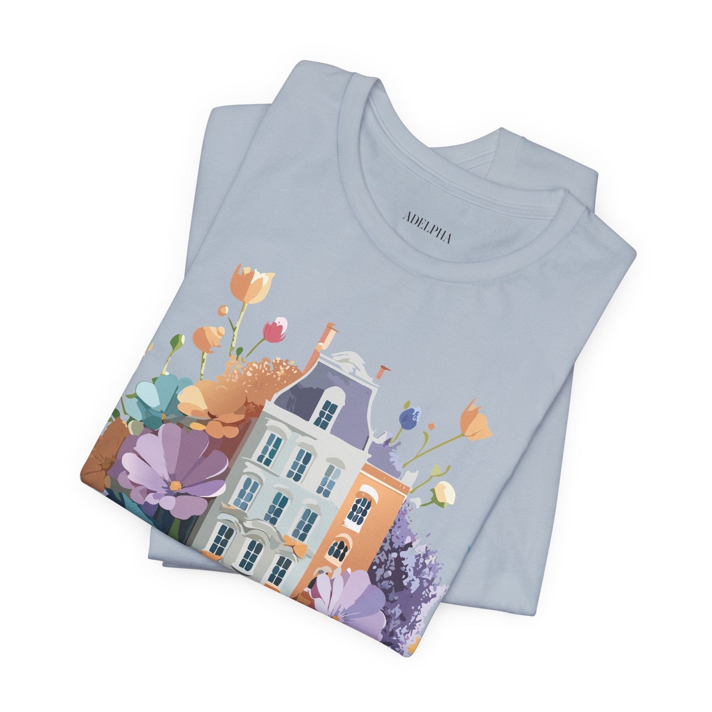 Amsterdam Graphic Tee Unisex Jersey Short Sleeve Shirt Travel Themed Original Artwork