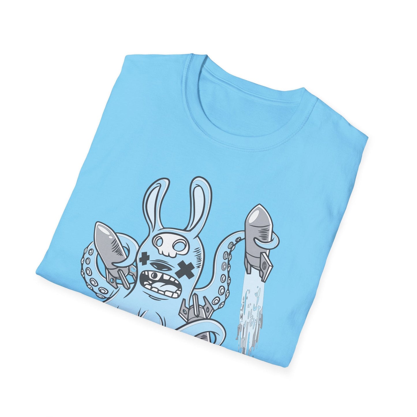 Cartoon T Shirt Unisex Animation Tee Funny Art Design Gildan Softstyle 64000 Premium Cotton