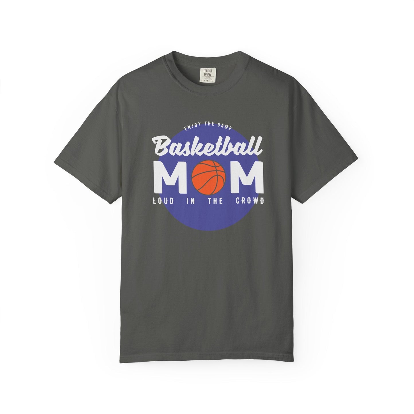 Basketball Mom T-shirt Mother's Day Mama Tee Unisex Comfort Colors Garment-Dyed Cotton h31