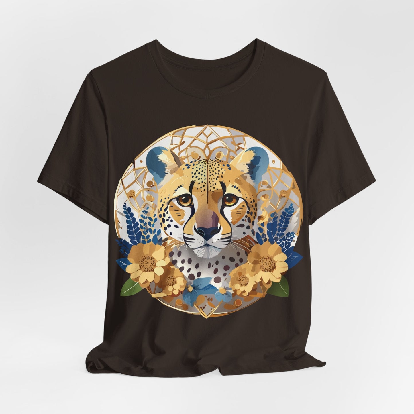 Medallion Shirt Unisex Graphic Tee With Vintage Inspired Adelpha Artwork Short Sleeve Jersey