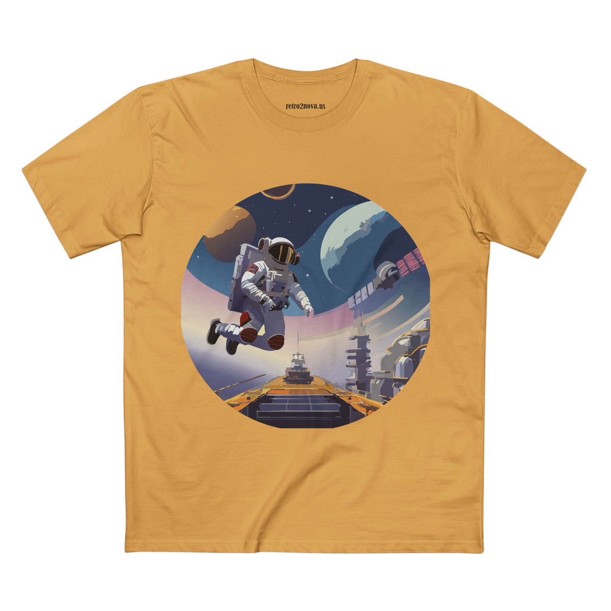 Cosmos Astronaut Graphic Tee Staple Unisex 100 Cotton Tee Shirt - CS-31