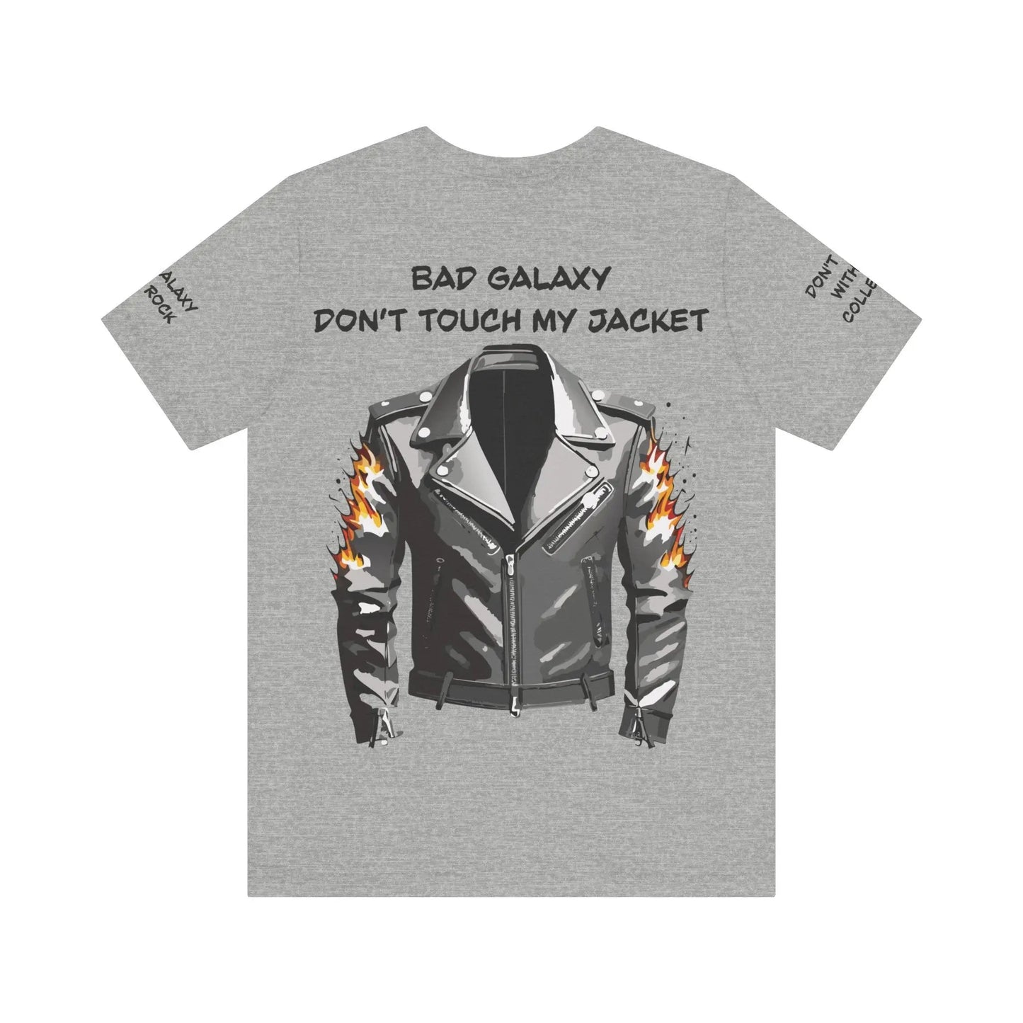 Bad Galaxy Punk Rock Tee Shirt Made In USA With Eco Friendly Ink 100 Percent Cotton