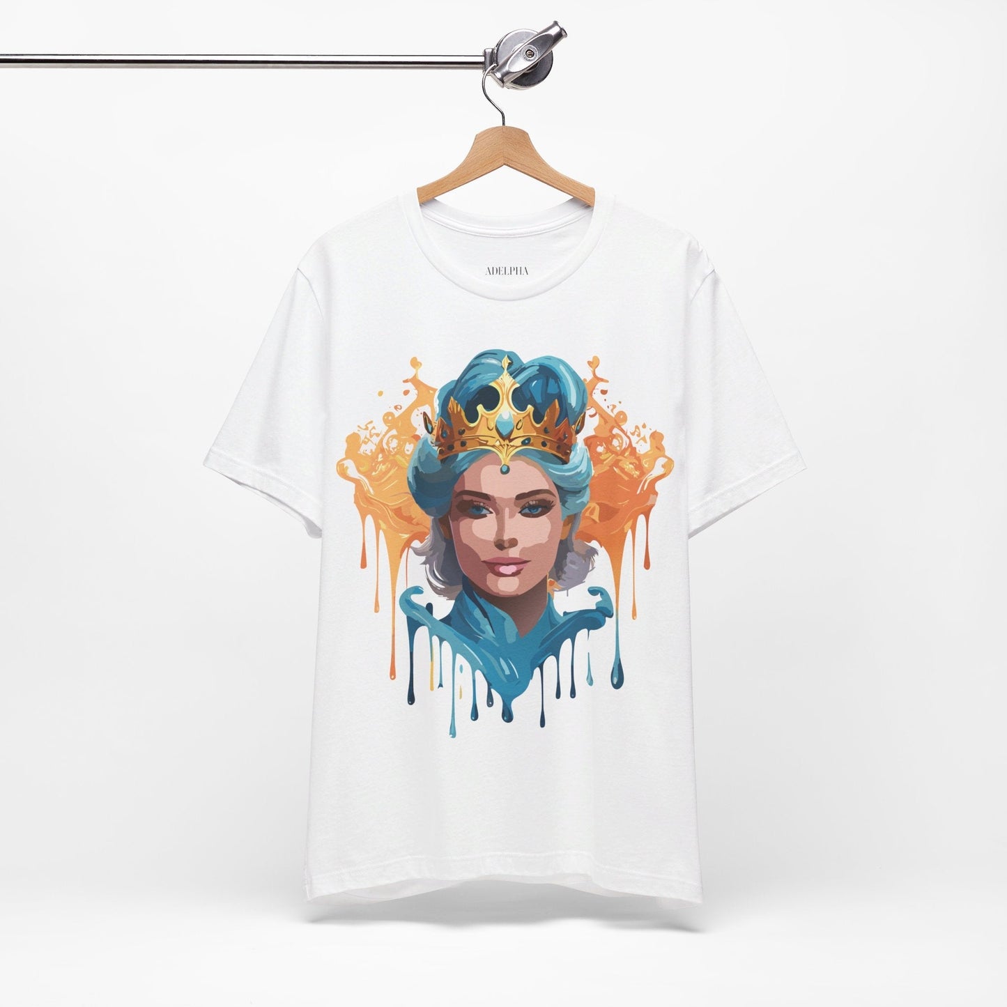 Queen Woman Portrait Graphic Unisex 100 Cotton Vintage Artwork Tee 17