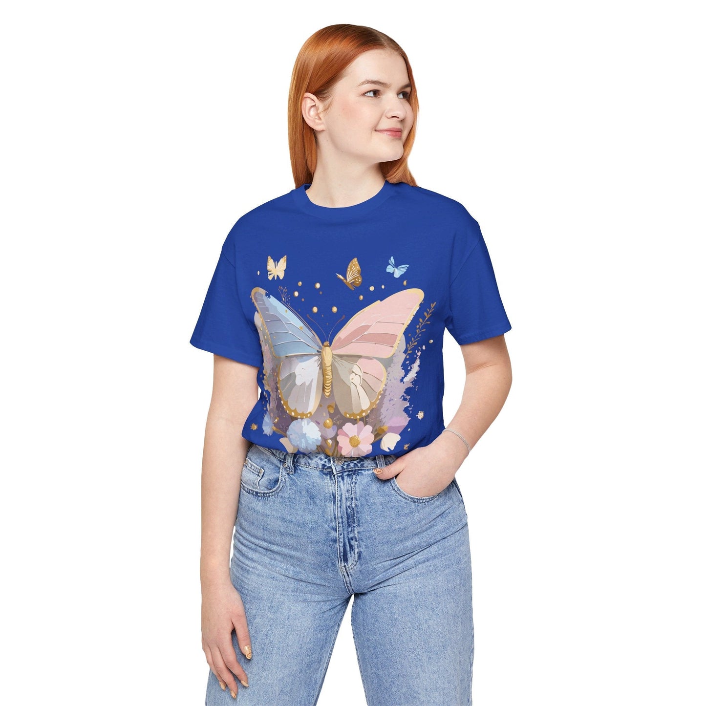 Butterfly Graphic Tee By Adelpha Unisex Jersey Short Sleeve Shirt