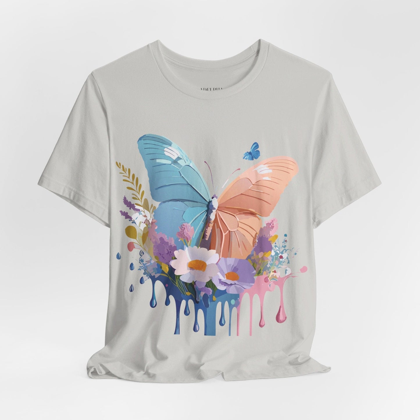 Butterfly Graphic Tee By Adelpha Unisex Vintage Inspired Art Shirt