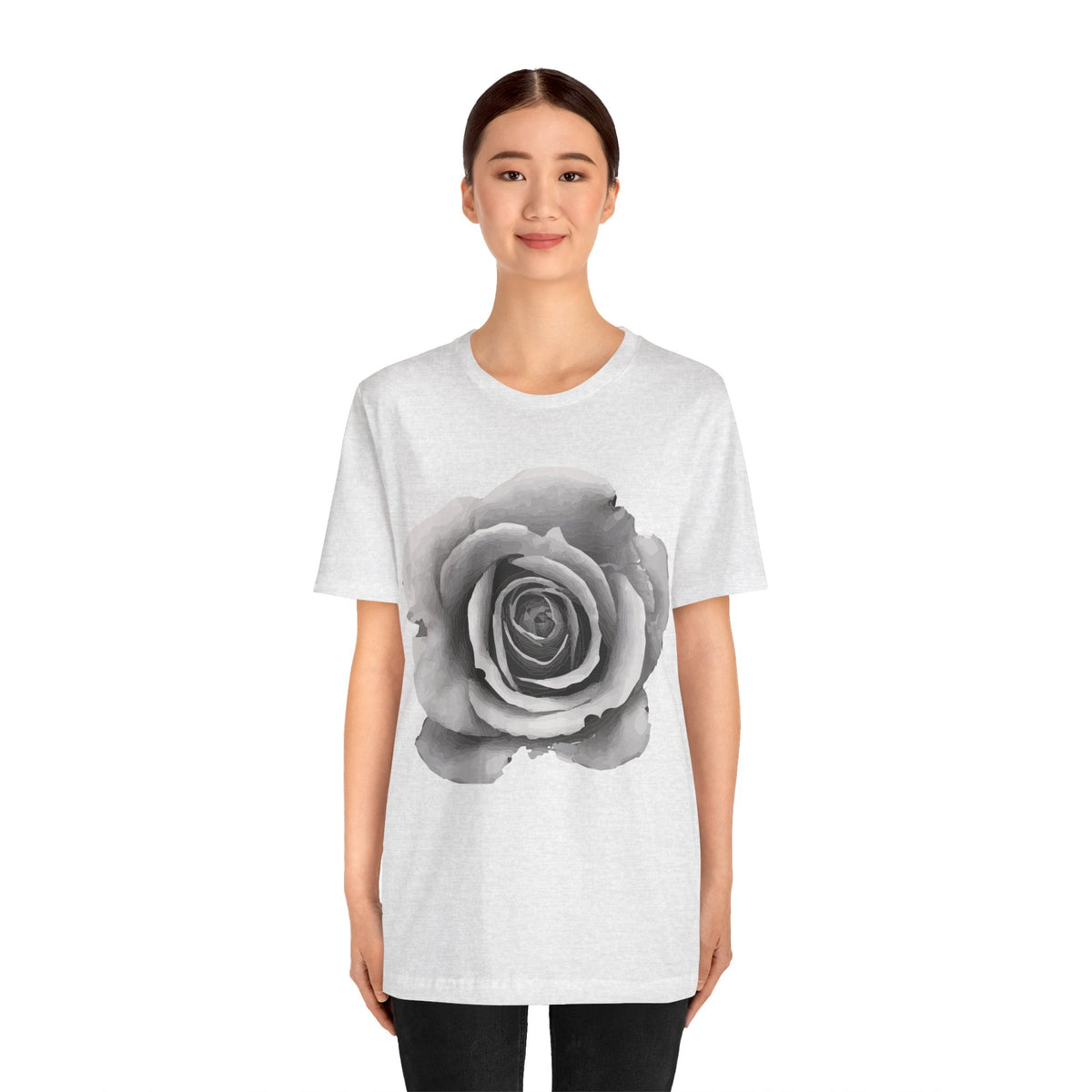 Floral Graphic Tee Shirt - Bella+Canvas Unisex 100 Cotton 56