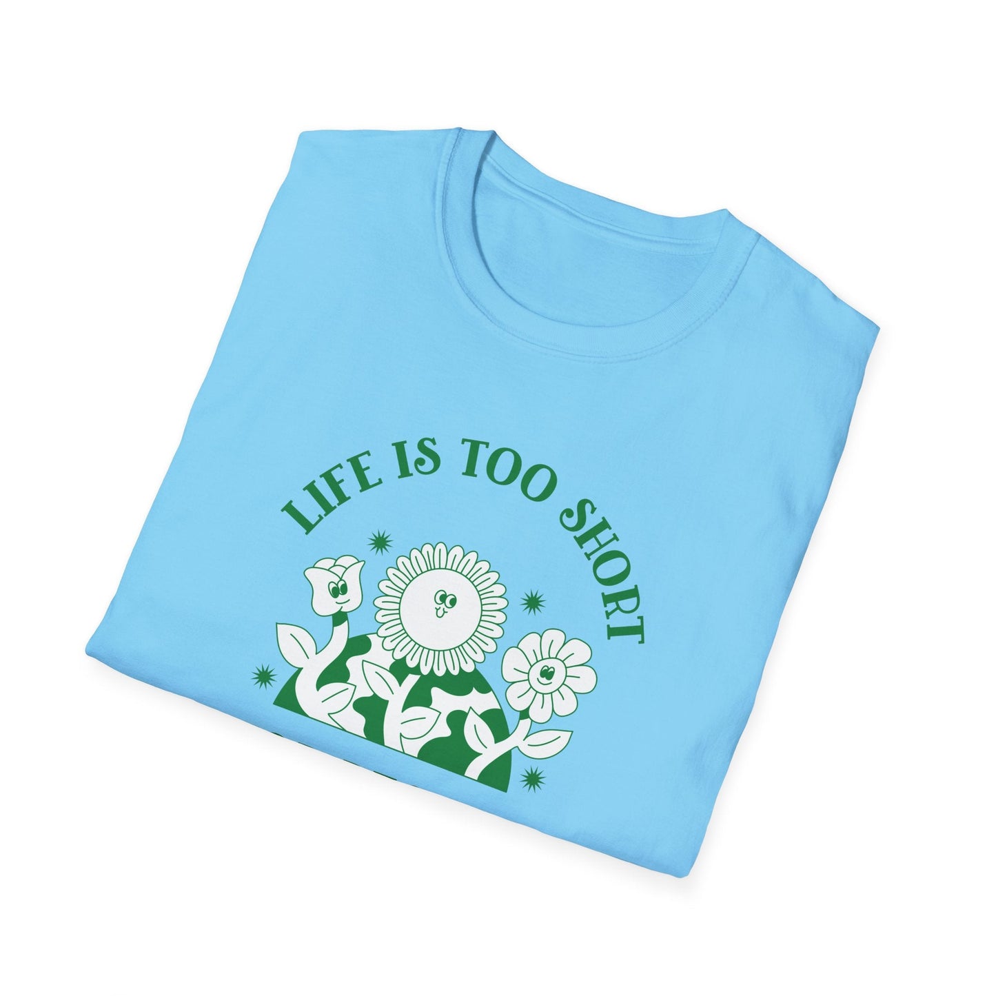Positive Slogan T Shirts With Positive Words Tee Shirt Good Quotes Unisex Gildan Softstyle 64000 100 Percent Cotton