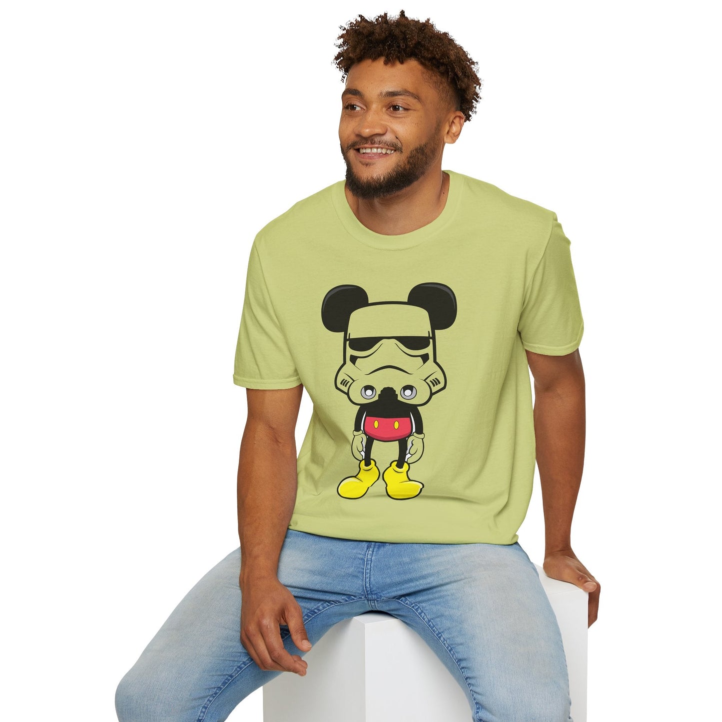 Cartoon T Shirt Animation Tee Funny Unisex Gildan Softstyle 64000 100 Percent Ring Spun Cotton