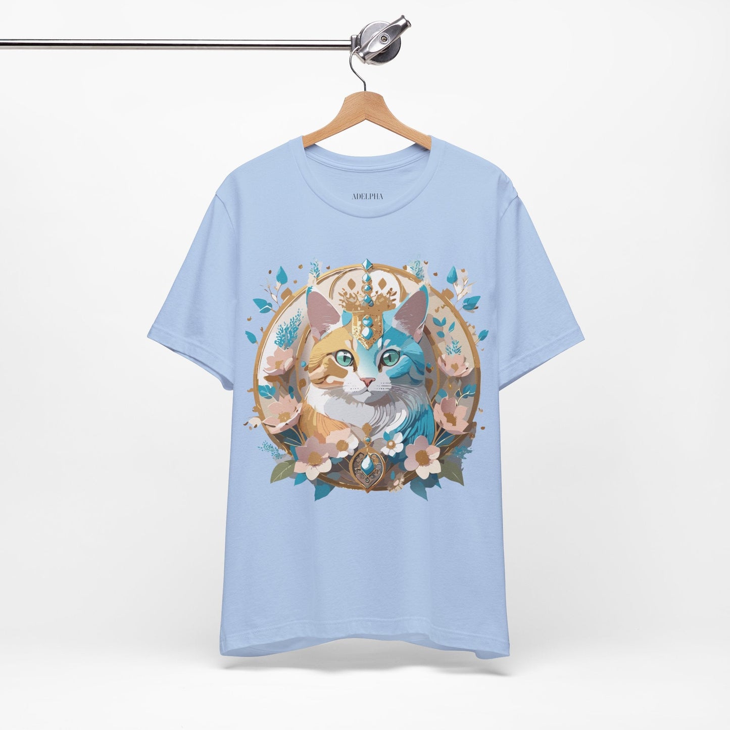 Adelpha Medallion Graphic Tee Unisex Short Sleeve Vintage Inspired Original Art Design