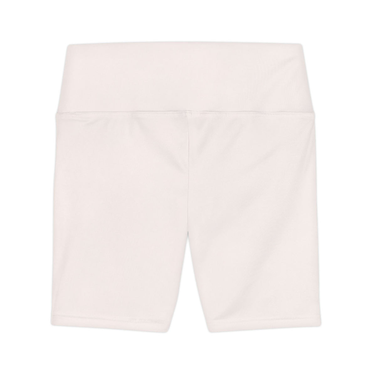 Seashell Cream Workout Shorts Yoga Biker Shorts