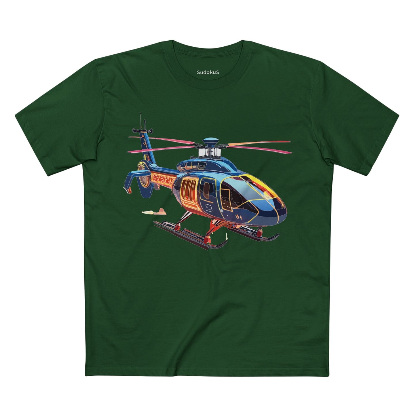 Chopper Graphic Unisex 100 Cotton Staple Tee 8