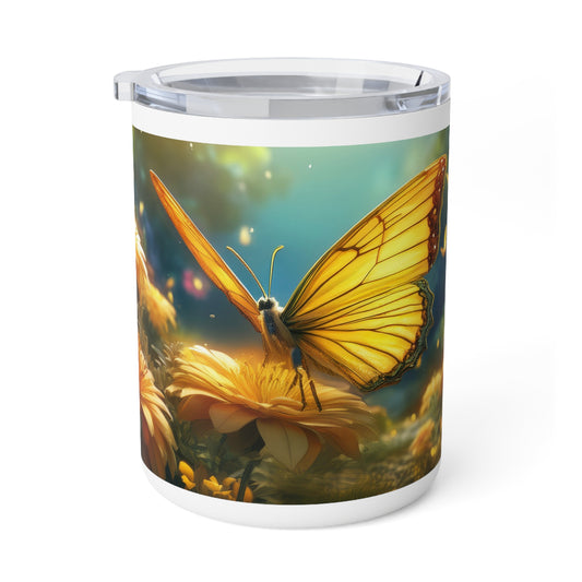 31 Art Design Insulated Coffee Mug Clear Lid 10oz Insulated Coffee Mug 10oz