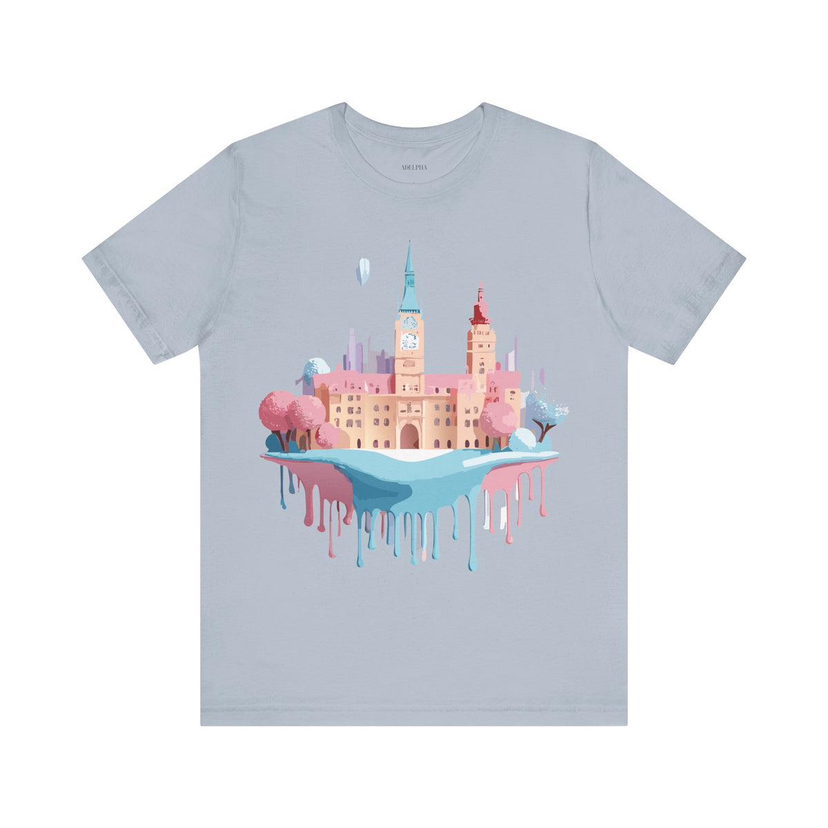 Unisex Cotton Bella+Canvas Tee with Prague