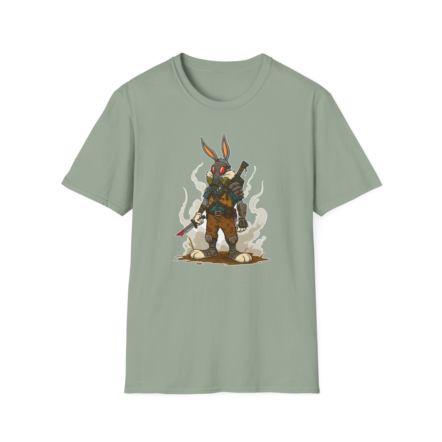 Bugs Bunny T Shirt Unisex Softstyle Cotton Tee With Cartoon Animation Design Artwork