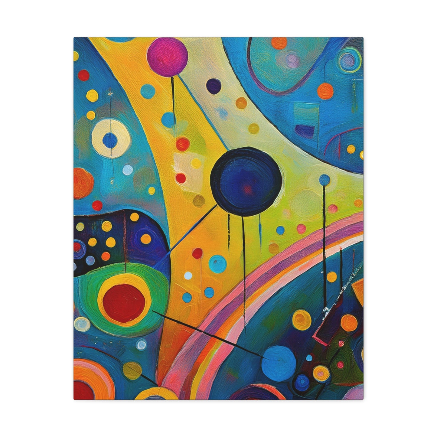 Abstract Oil Painting Print Canvas 20x24,20x30,24x30 24x32,24x36,30x40 32x48,36x48,40x60 Pine-Wood Inner Frame ABS-130