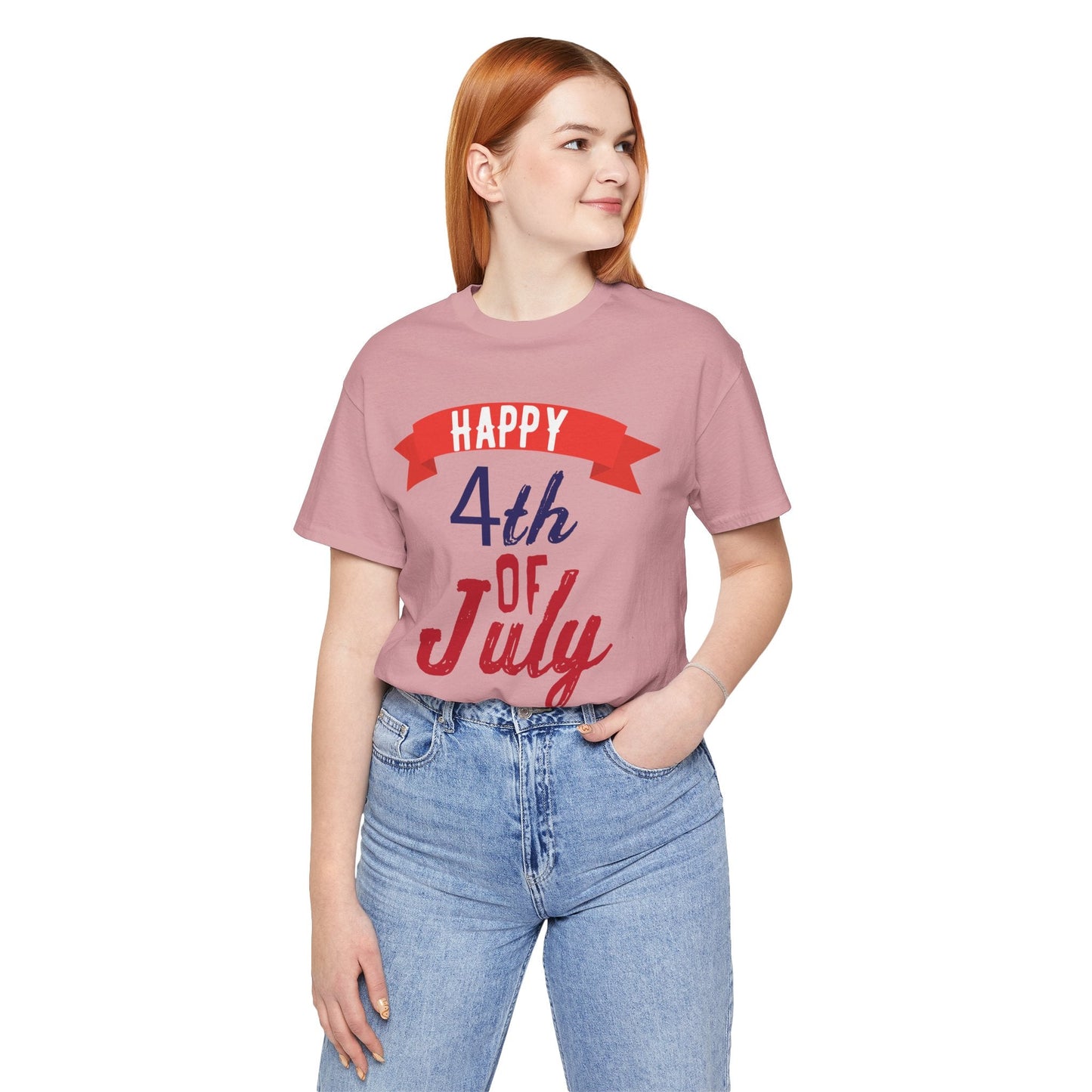Independence Day Graphic Unisex Cotton T-Shirt 012