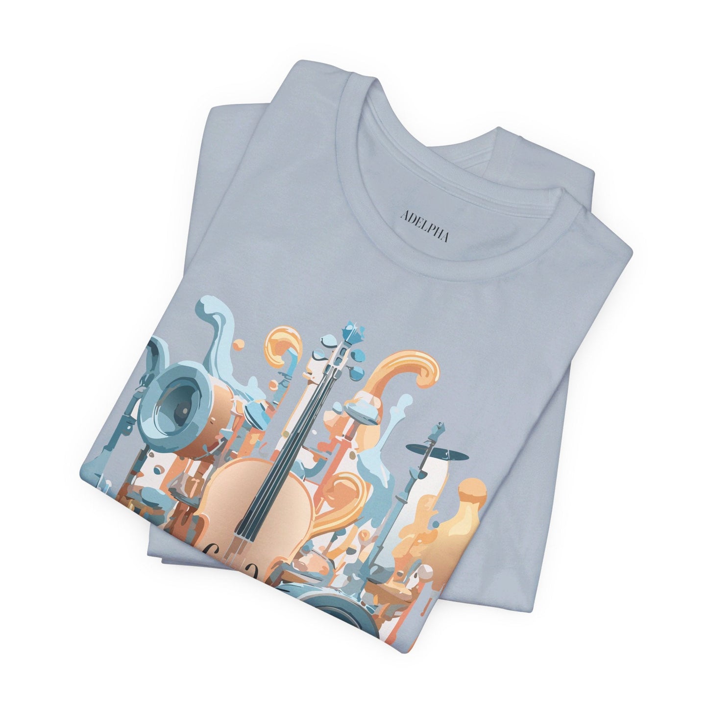 Adelpha Graphic Unisex Art Design Tee Vintage Inspired Short Sleeve T Shirt Premium Comfort