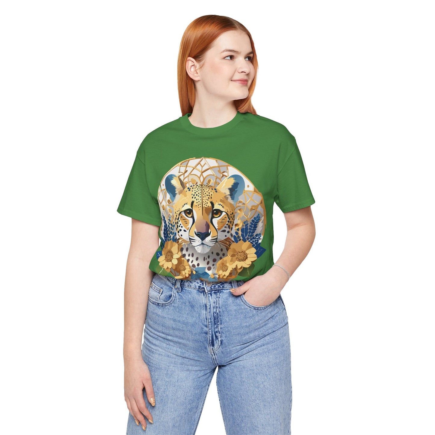 Medallion Shirt Unisex Graphic Tee With Vintage Inspired Adelpha Artwork Short Sleeve Jersey