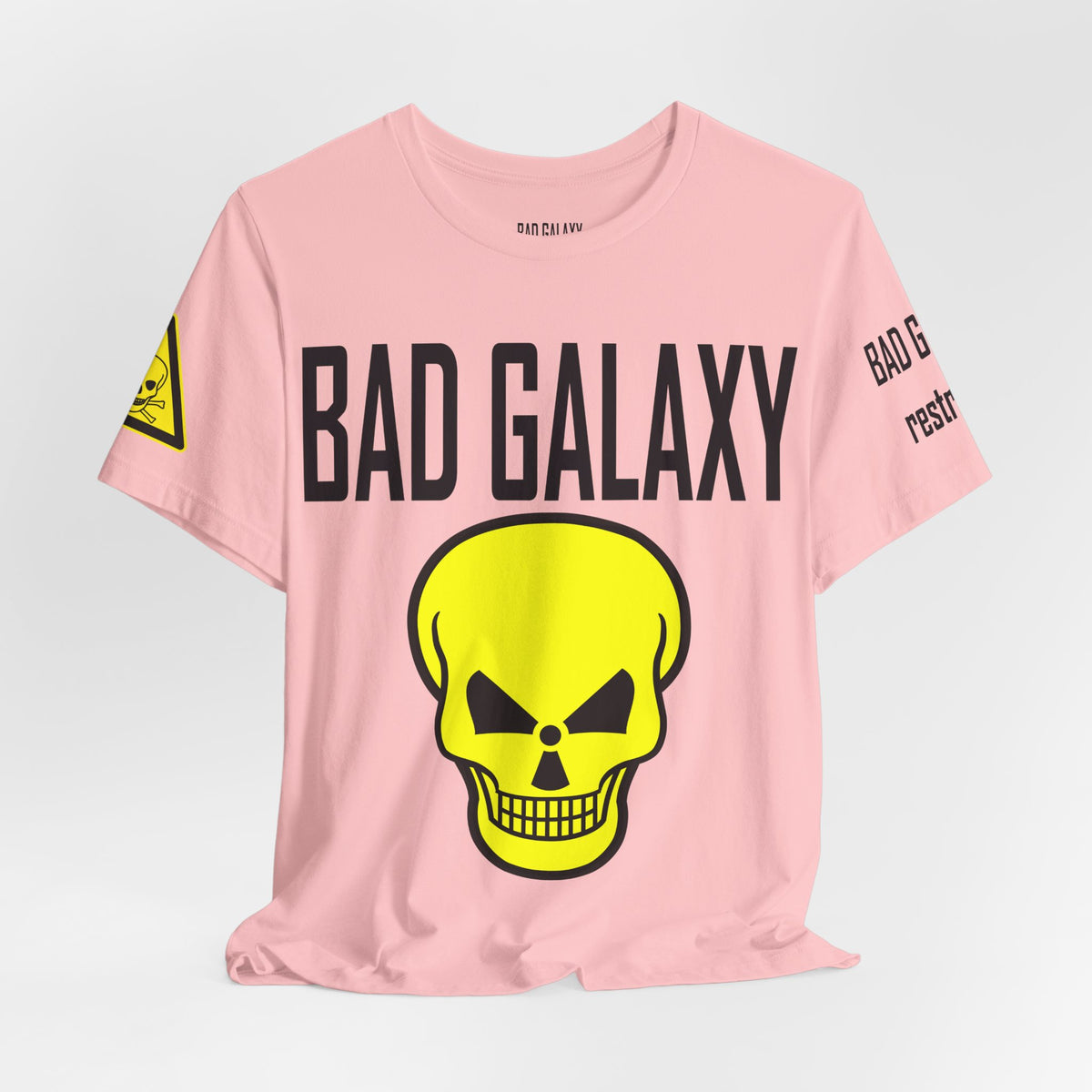 Skull Rock Graphic Unisex Cotton Bella+Canvas Tee with Art Design b42