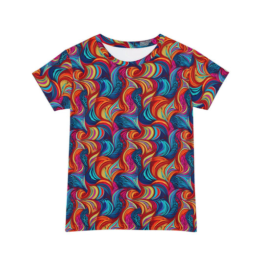 Abstract Print Shirt, Shirt with Abstract Print
