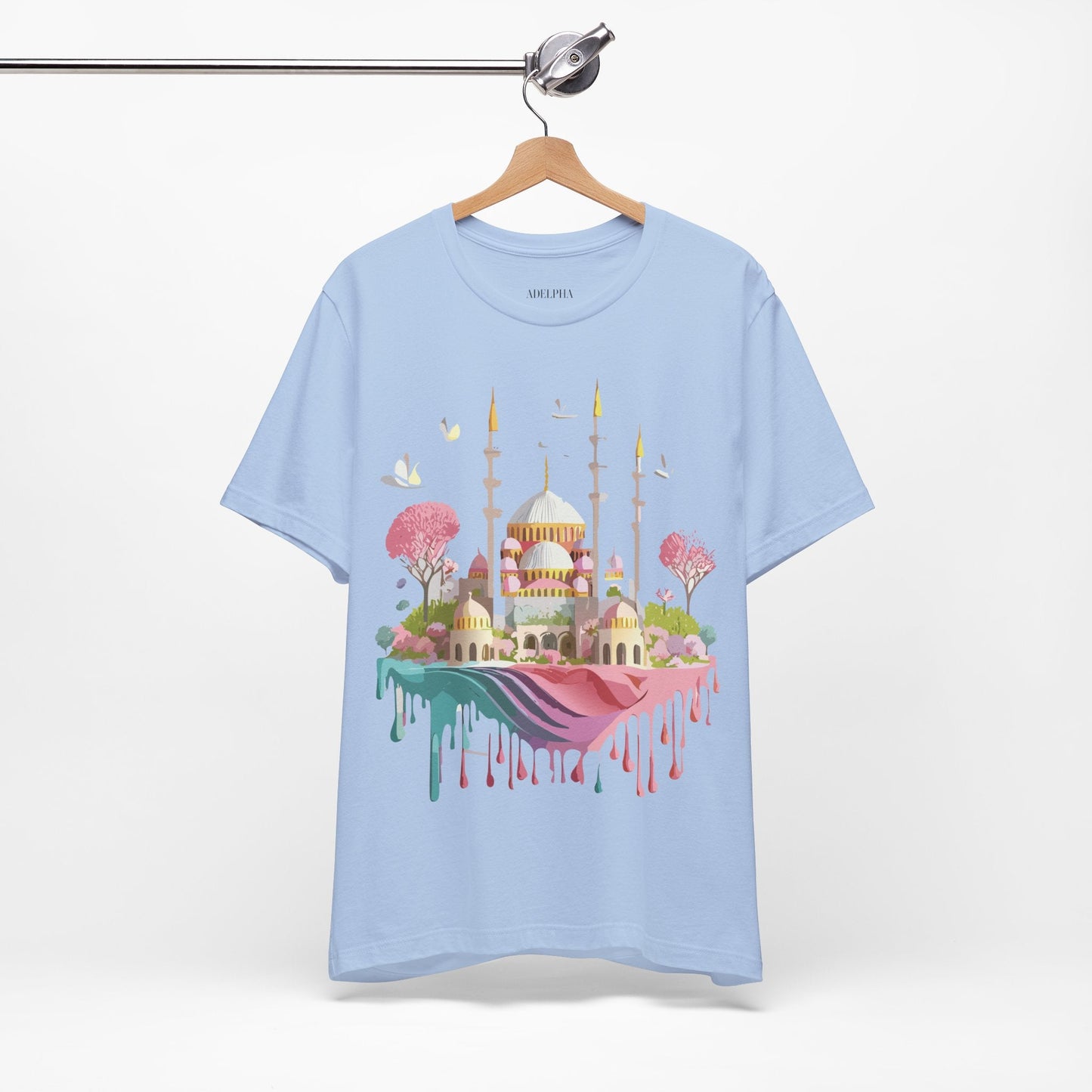 Istanbul Tourist Shirt Graphic Tee Unisex Jersey Short Sleeve Vintage Inspired Art Adelpha
