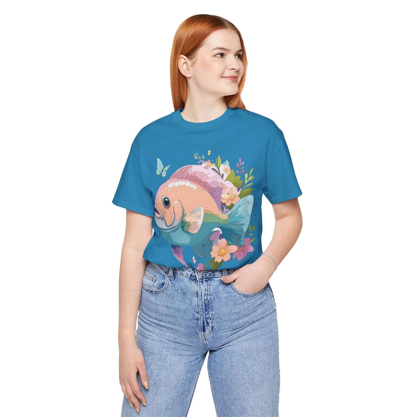Adelpha Vintage Inspired Graphic Tee Unisex Jersey Short Sleeve Art Design Shirt