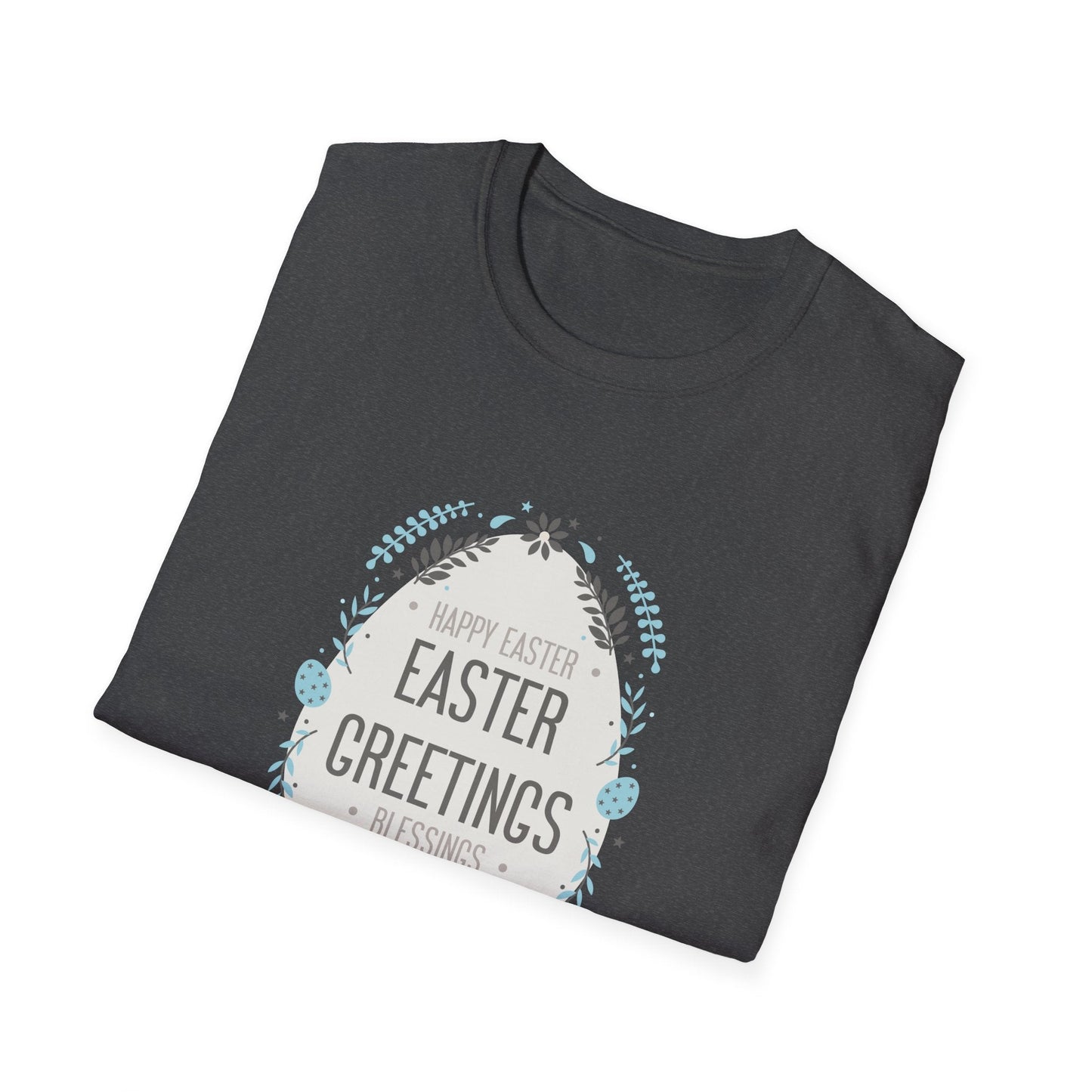 Gildan Easter Unisex Softstyle 64000 T Shirt With Easter Print Design Short Sleeve Tee Edition