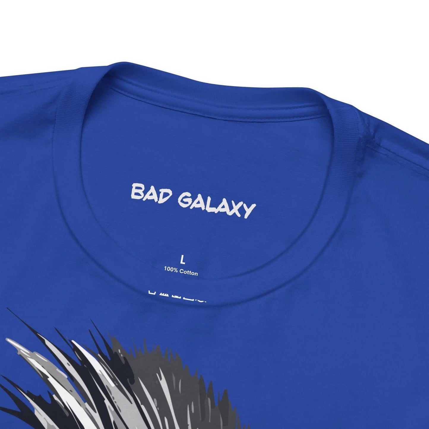 Punk Rock Tee Shirt From Bad Galaxy Made To Order 100 Percent Cotton USA Eco Friendly Inks