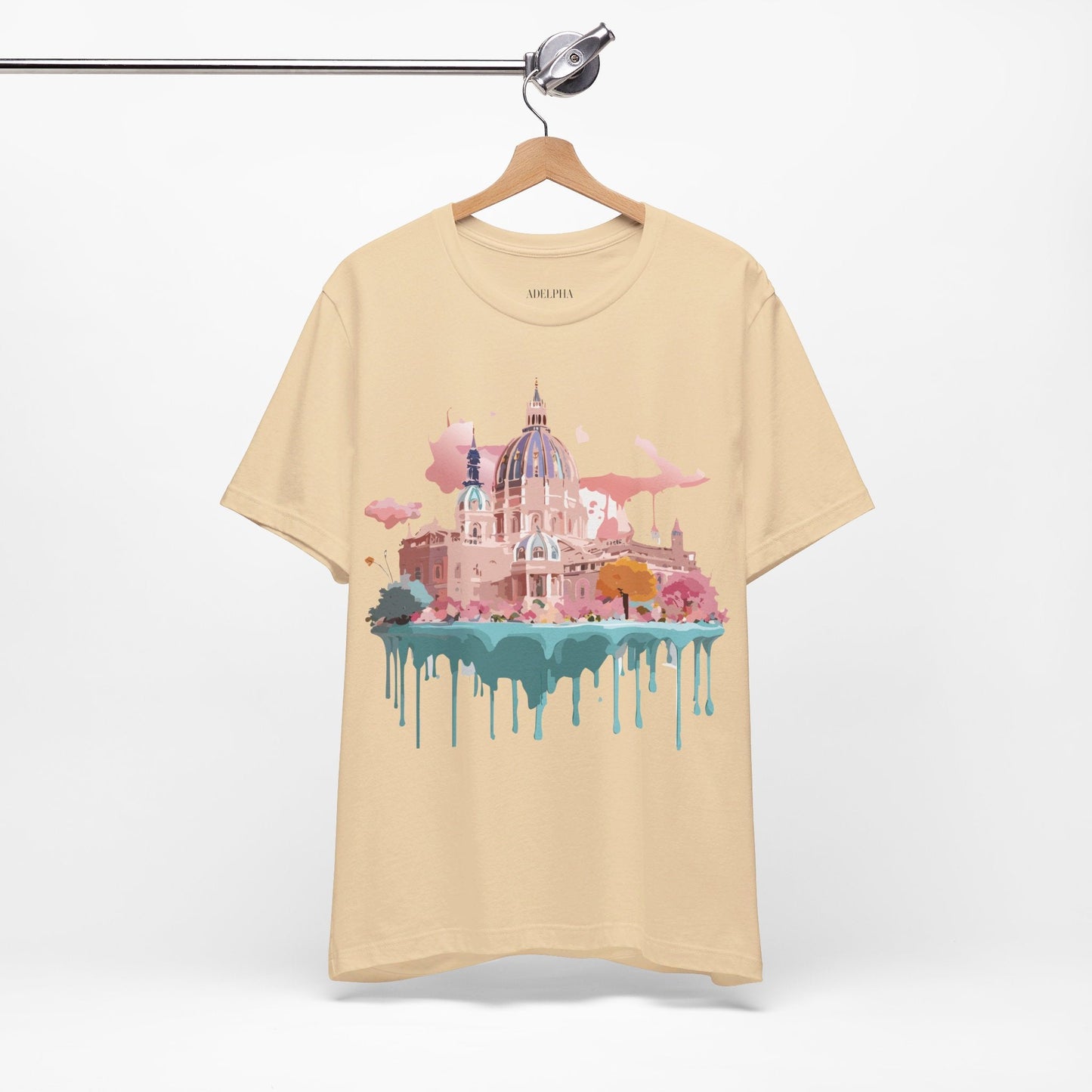 Adelpha Vienna Graphic Tee Unisex Short Sleeve Shirt Vintage Inspired Art Design