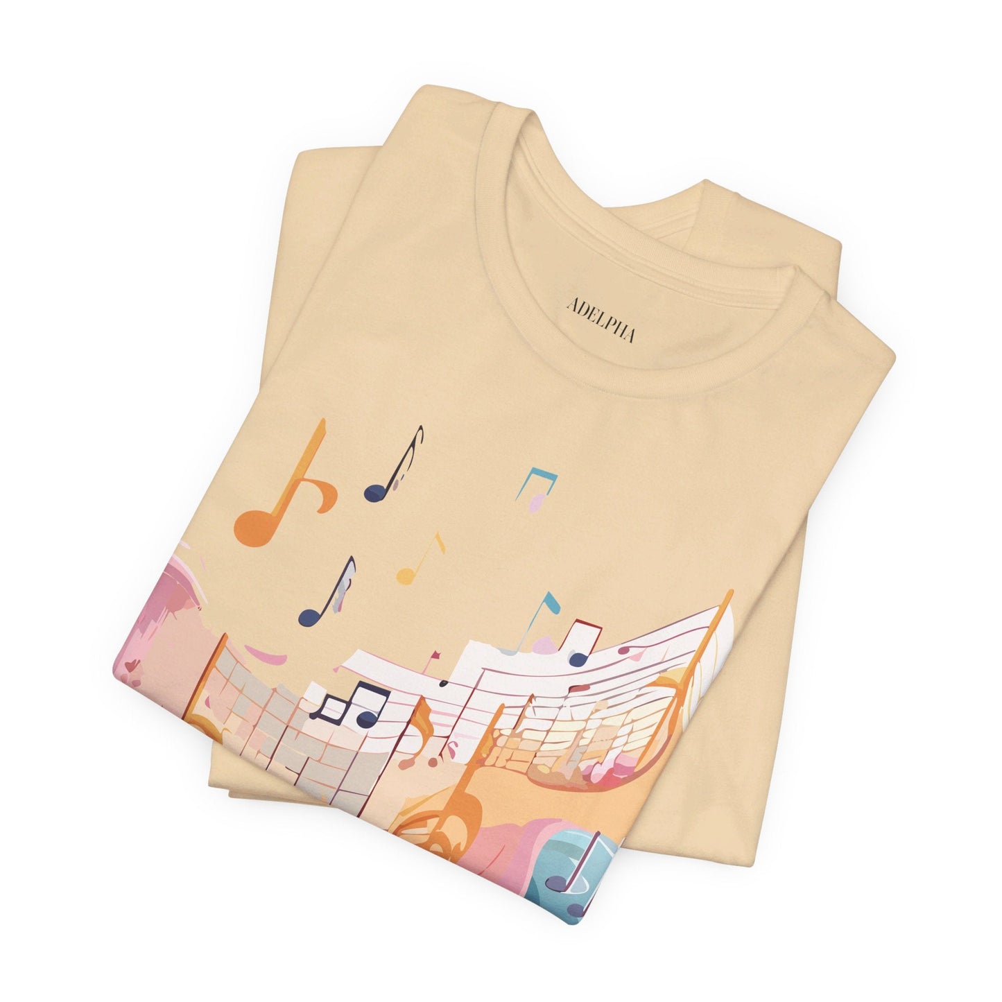 Adelpha Graphic Tee Unisex Jersey Short Sleeve Vintage Inspired Artwork Music T Shirt Casual Wear