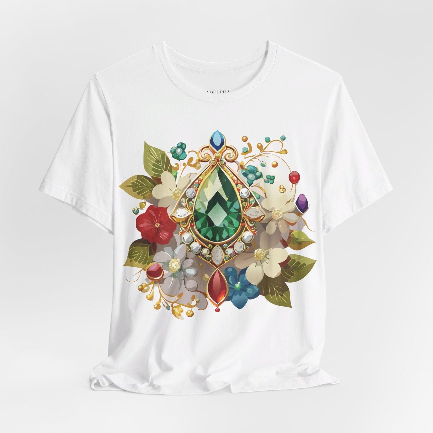 Adelpha Vintage Inspired Graphic Tee Unisex Jersey Short Sleeve Art Design Shirt