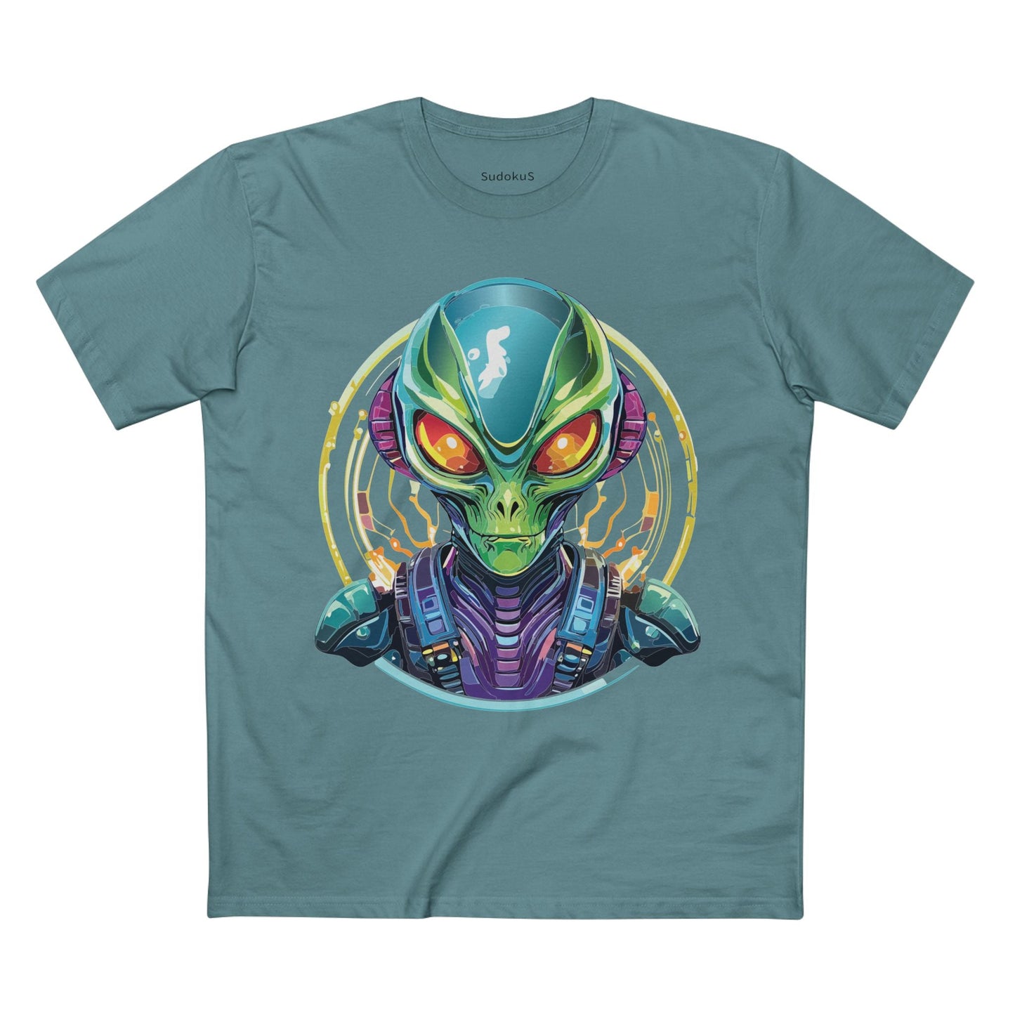 Aliens Graphic Unisex 100 Cotton Staple Tee 15