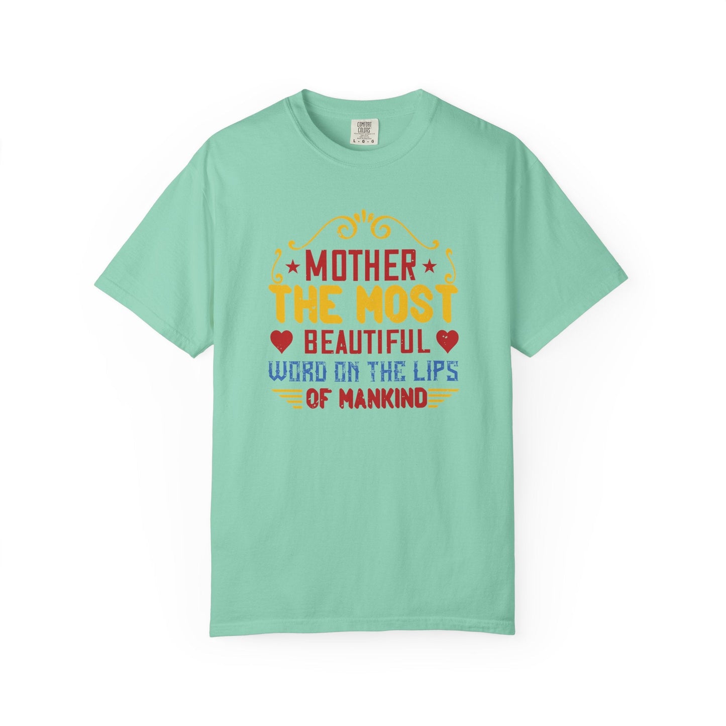 Mom T-shirt Mother Day Mama Tee Unisex Comfort Colors Garment-Dyed Cotton h84