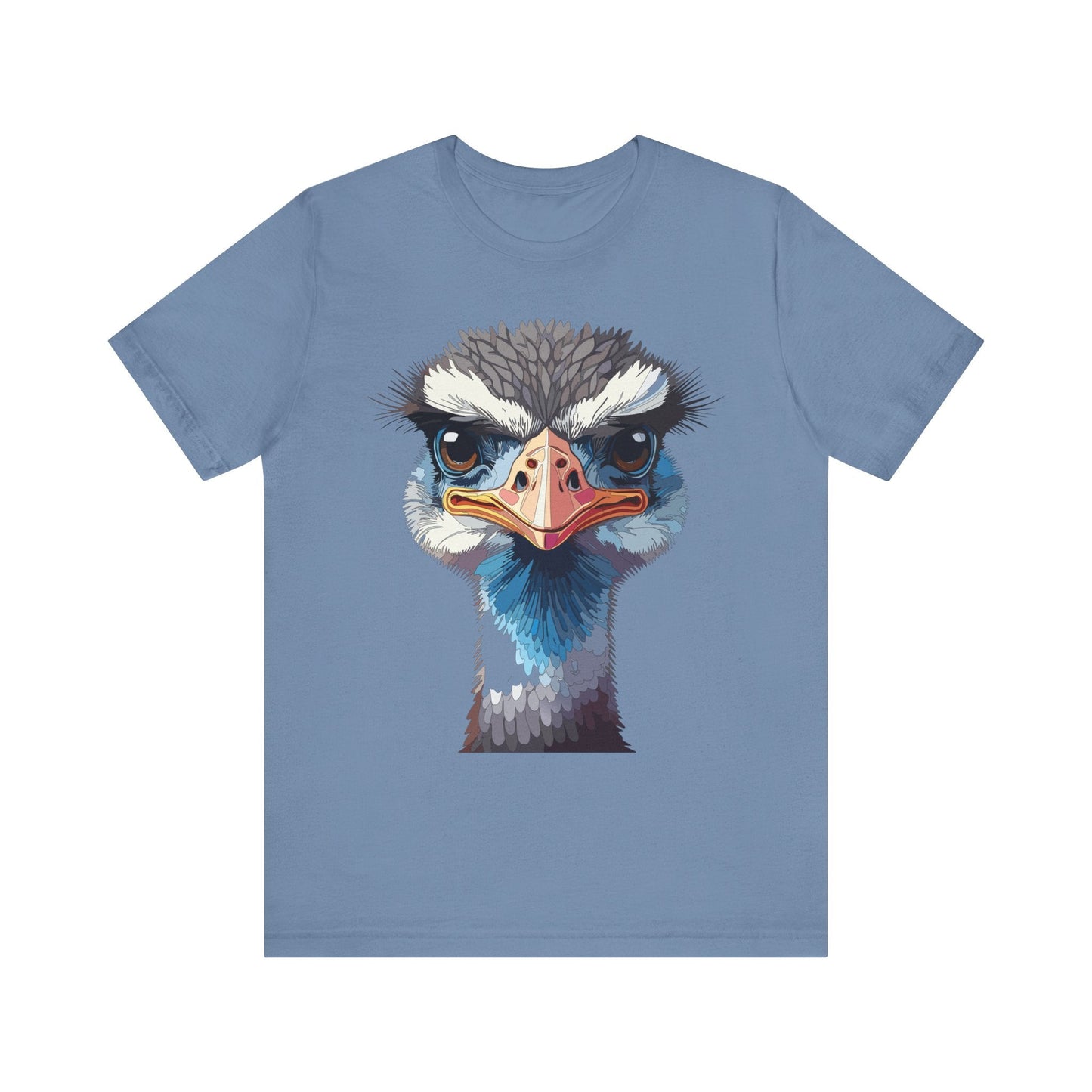 Unisex Animal Tee Shirt With Wildlife Art Design For Men And Women Gildan Softstyle 64000
