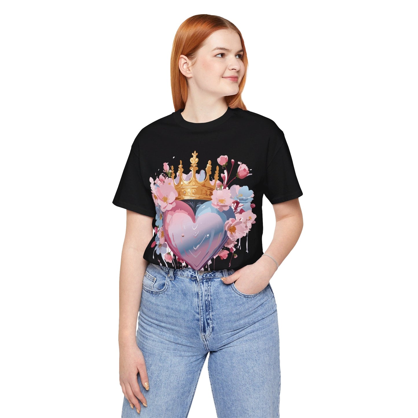 Valentine Graphic Tee Unisex Vintage Inspired Art From Adelpha Premium Jersey Short Sleeve Shirt