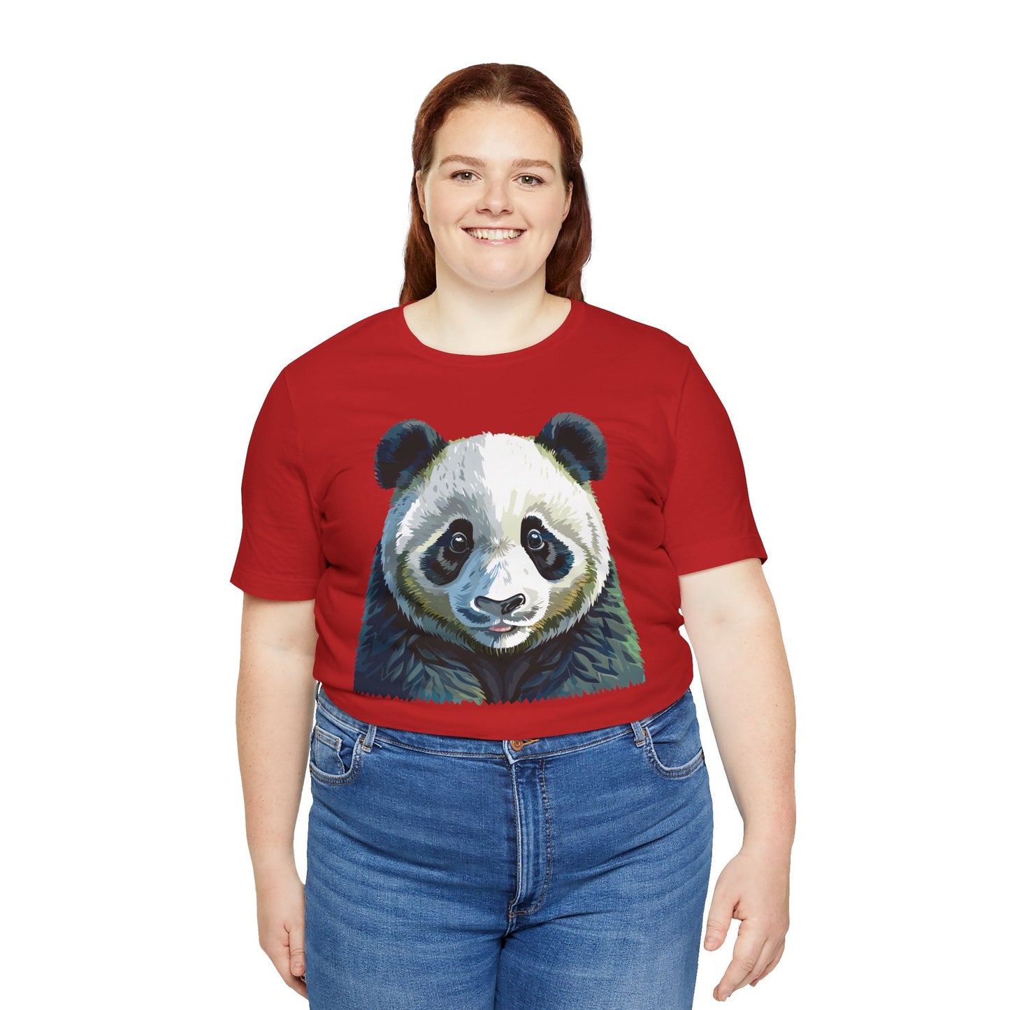 Unisex Animal Graphic Tee Shirt With Wild Animals Art Design Gildan Softstyle 64000