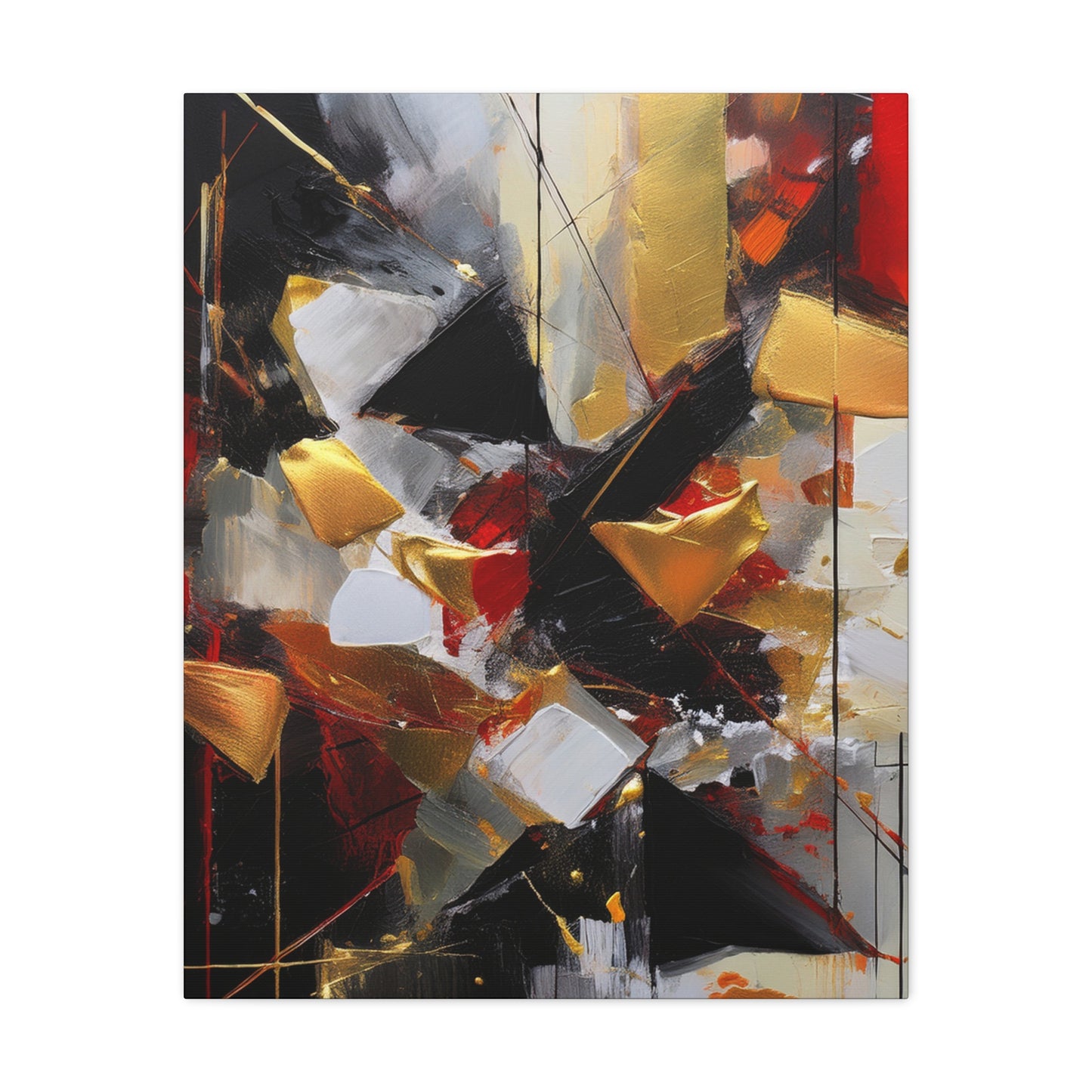 Abstract Oil Painting Print Canvas 20x24,20x30,24x30 24x32,24x36,30x40 32x48,36x48,40x60 Pine-Wood Inner Frame ABS-186
