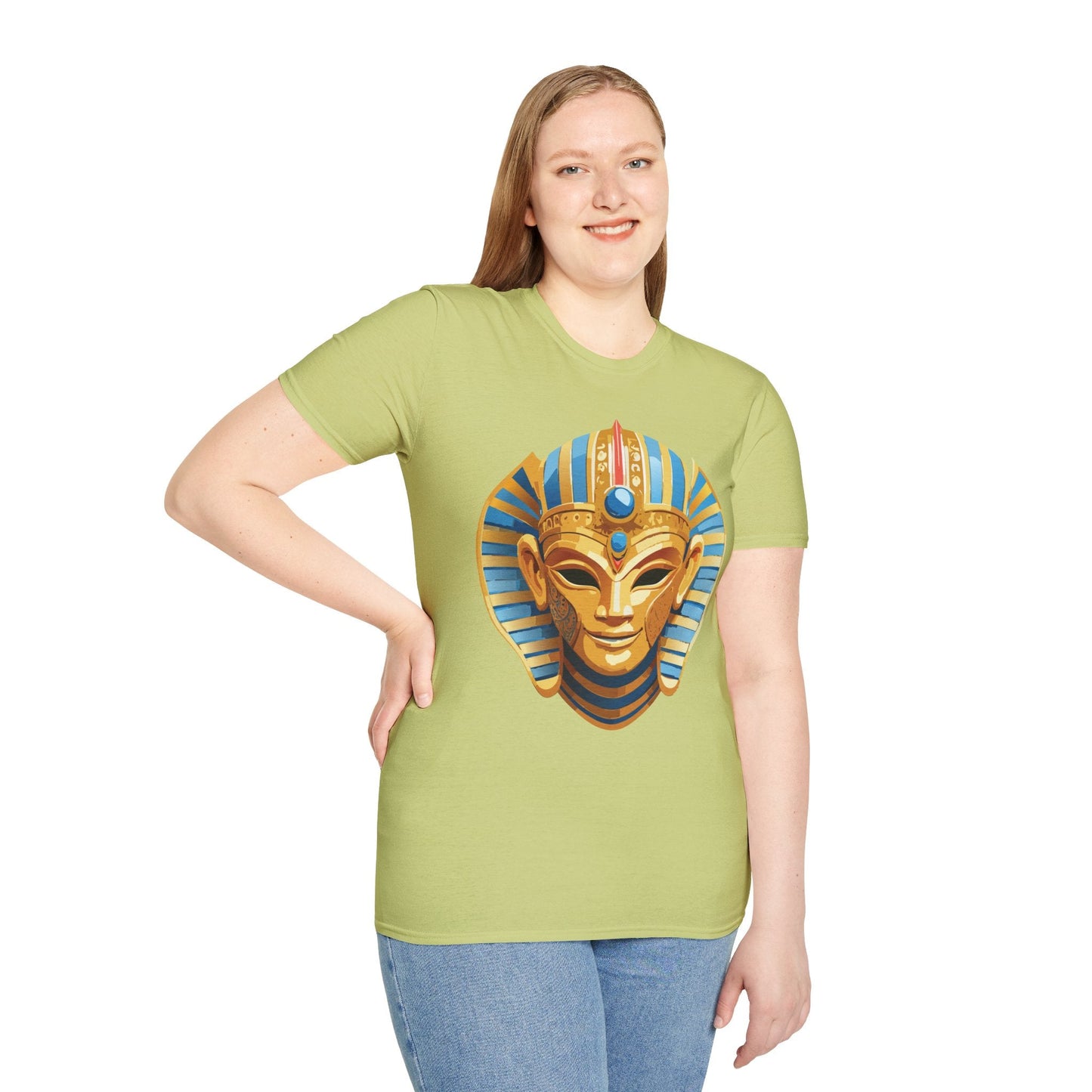 Mask Tee Shirt Unisex Masquerade Tee Softstyle Ring Spun Cotton Comfort For Everyday Wear