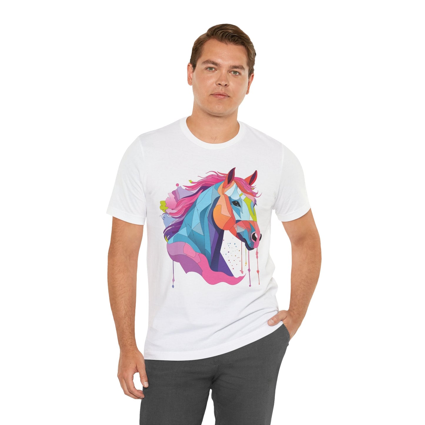 Unisex Animal Shirt With Animals Graphic Tee Art Design Wild Animals Shirt Durable Comfort Fit