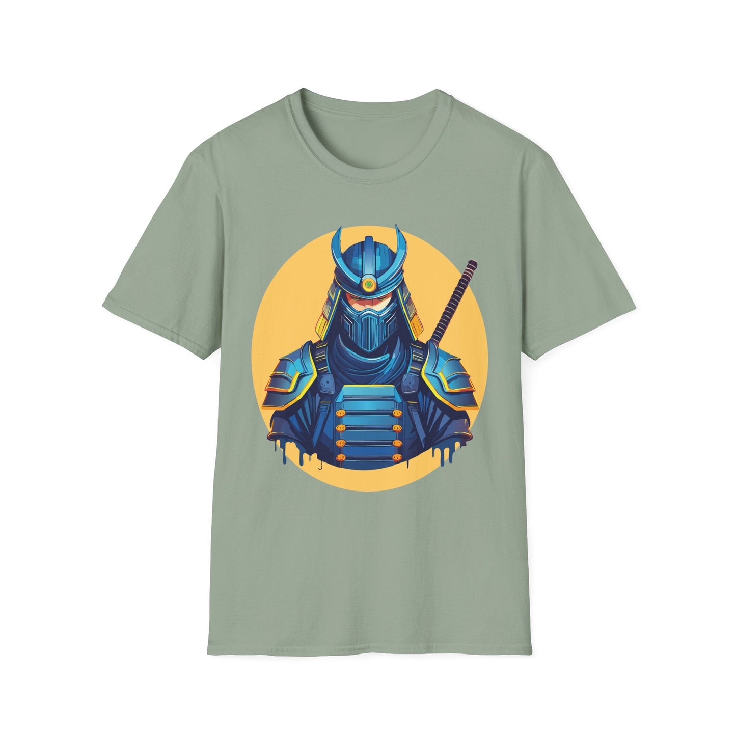 Samurai Shirt Unisex Softstyle T Shirt 100 Percent Ring Spun Cotton Tee For Everyday Comfort