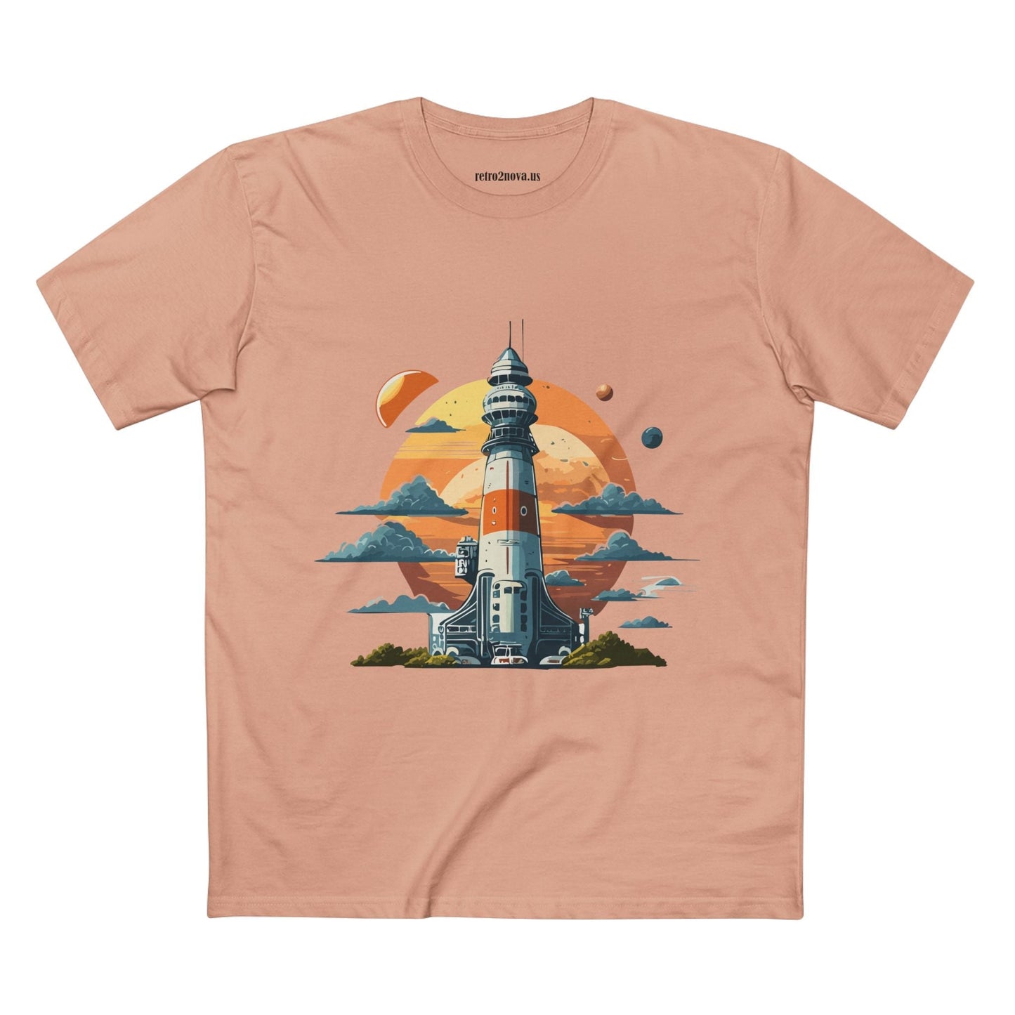 Cosmos Shirt CS3 Unisex Premium Cotton Tee With Original Art Design By Retro2Nova