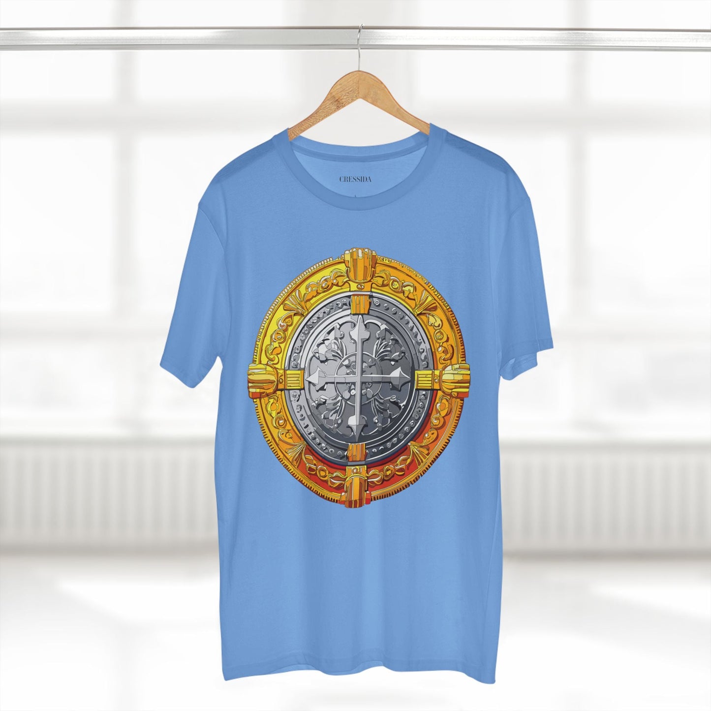 Antique Gold Coin Graphic Design T-Shirt Unisex 100 Cotton With Golden Print Artwork Tee 14