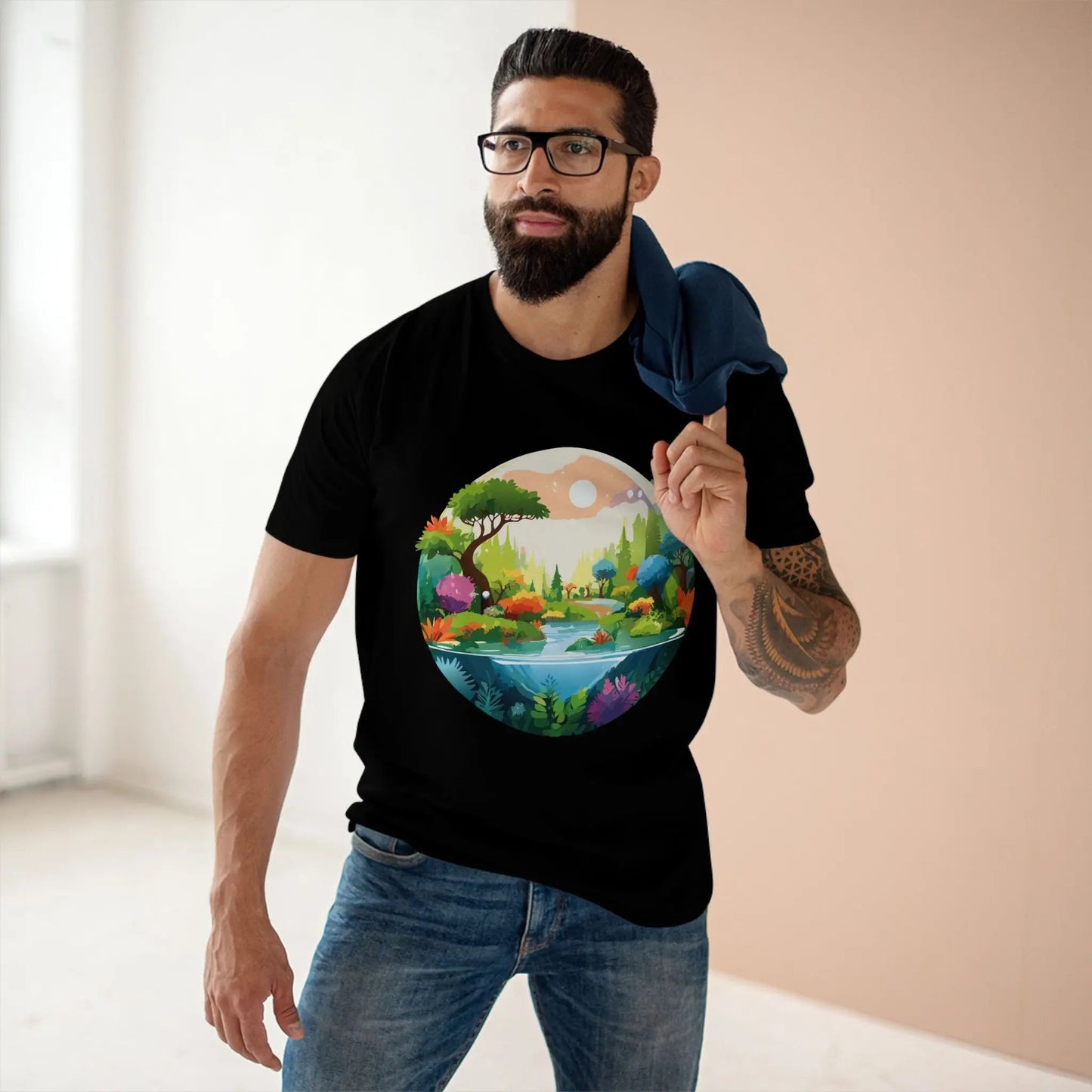 Fantasy Graphic Unisex 100 Cotton Staple Tee 16
